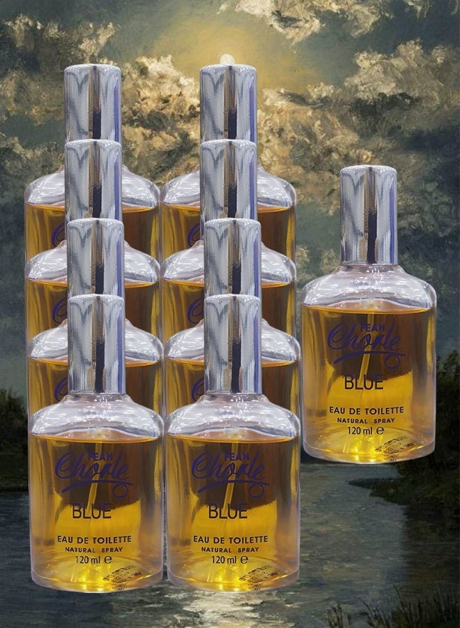 Cosmo Designs 9 Pieces Feah Chorle Blue Perfume For Men 120ml EDT - Image 1