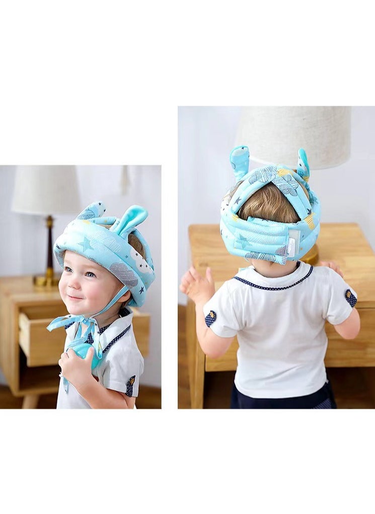 DELGREEN Baby Infant Head Helmet Kids Children Safety Helmet Head Cushion Protection Hat  - Image 4