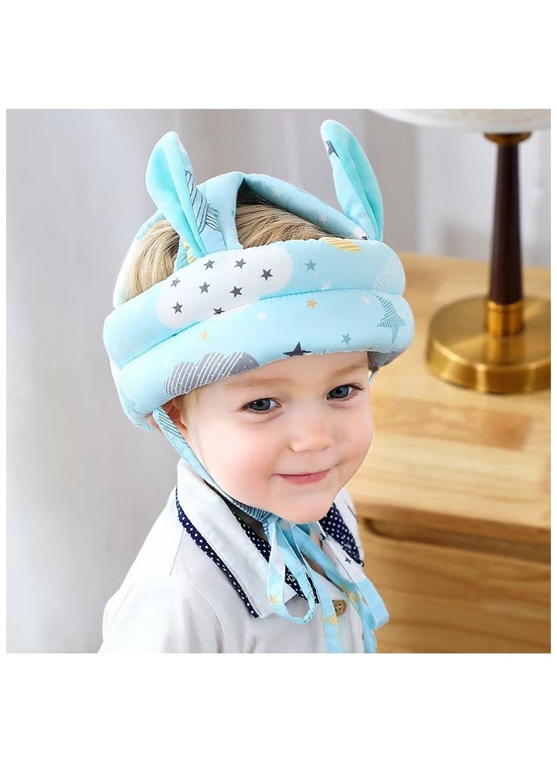 DELGREEN Baby Infant Head Helmet Kids Children Safety Helmet Head Cushion Protection Hat  - Image 1
