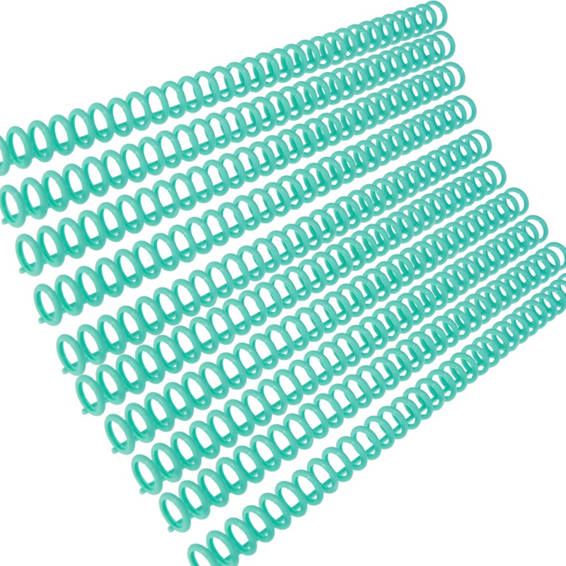 KW-trio 10pcs Plastic 30-Hole Loose Leaf Binders Ring Binding Spines Combs 85 Sheets Capacity for DIY Paper Notebook Album Office School Supplies - Image 1