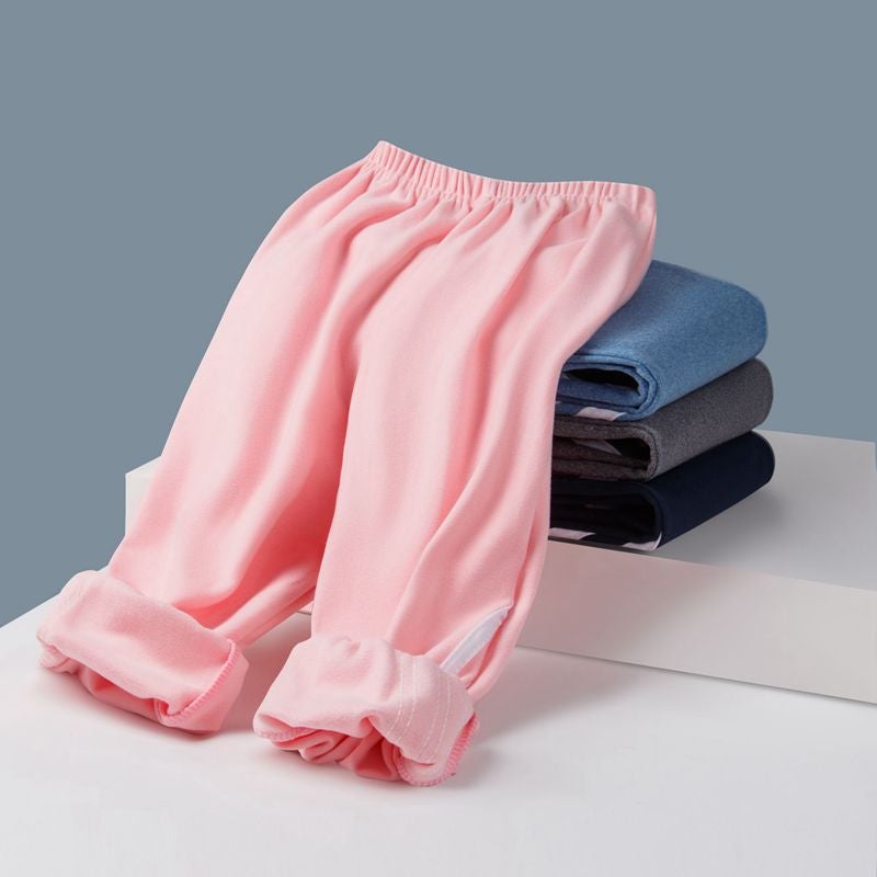 Children's sweatpants brushed Autumn Autumn fleece girls boys baby wholesale casual pants children's pants children's leggings - Image 5