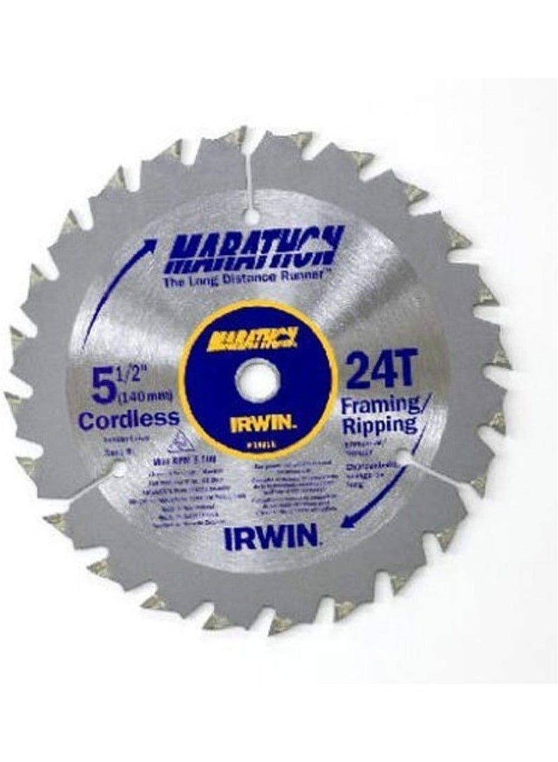 IRWIN Tools MARATHON Carbide Cordless Circular Saw, 5 1/2-Inch, 18T Carded (14011)