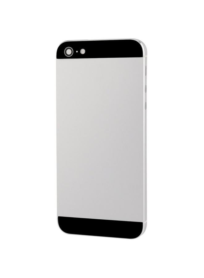 erorex Full Housing Alloy Back Cover for iPhone 5(Silver) - Image 2