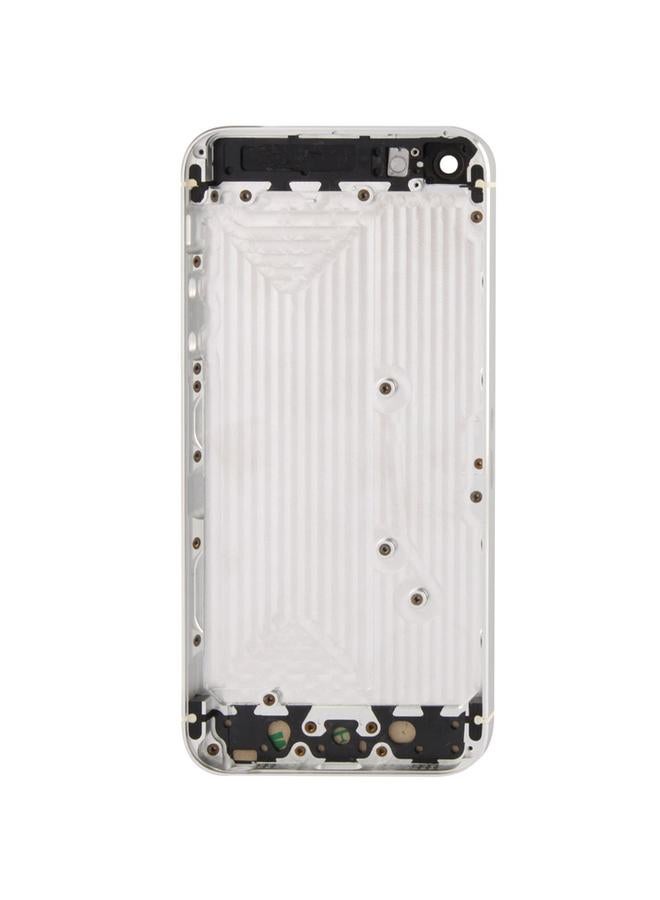 erorex Full Housing Alloy Back Cover for iPhone 5(Silver) - Image 3