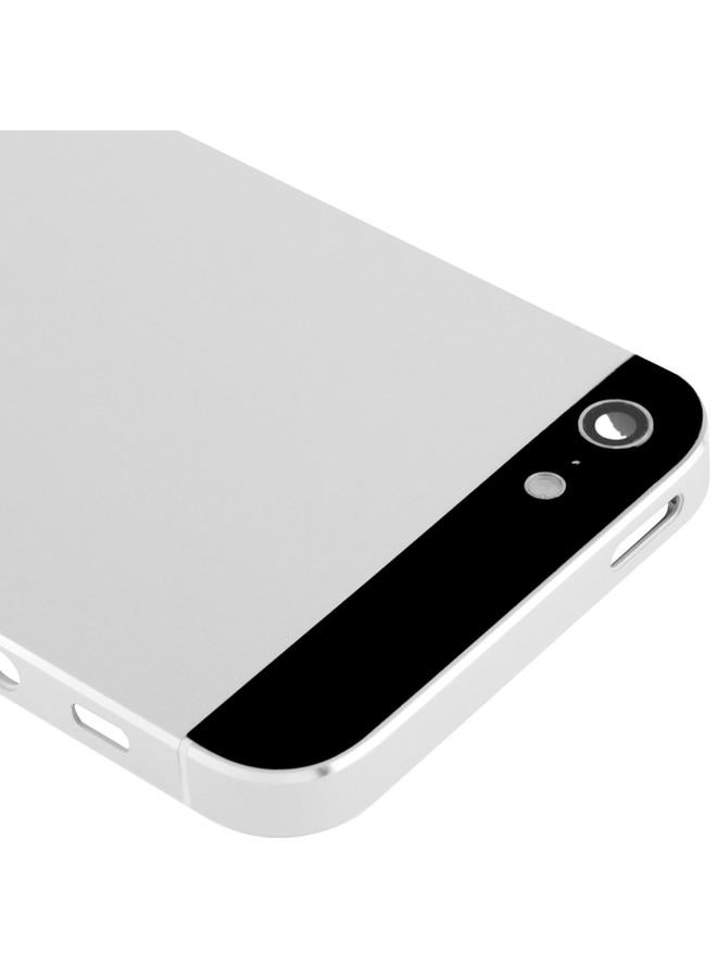 erorex Full Housing Alloy Back Cover for iPhone 5(Silver) - Image 4