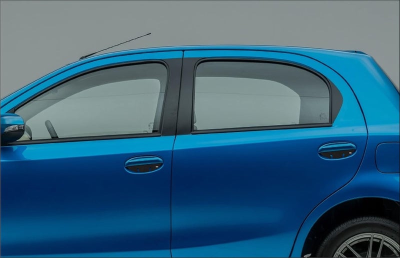 BIG FLAG BFRC 3D Gel Finish Car Door Carbon Fiber Handle Cup Scratch Guard Sticker Universal for Specific Brand (Pack of 4) (MRDRCFVAR) (ETIOS_Toyota) - Image 4