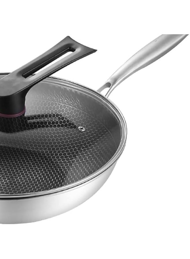 مقلاية احترافية بطبقة مقاومة للخدش – خامات عالية الجودة لتحضير مثالي بدون لزق أو تقشير | تصميم أنيق وقاعدة توزيع حراري متساوية AR - Image 5