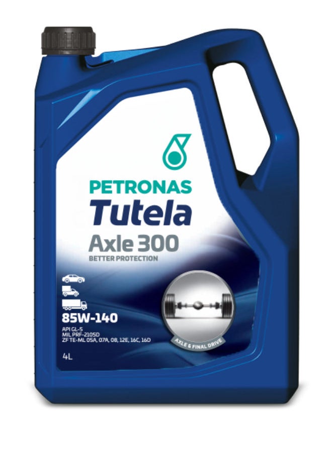 PETRONAS - Tutela Axle 300 85W140 4 Liter - Image 1