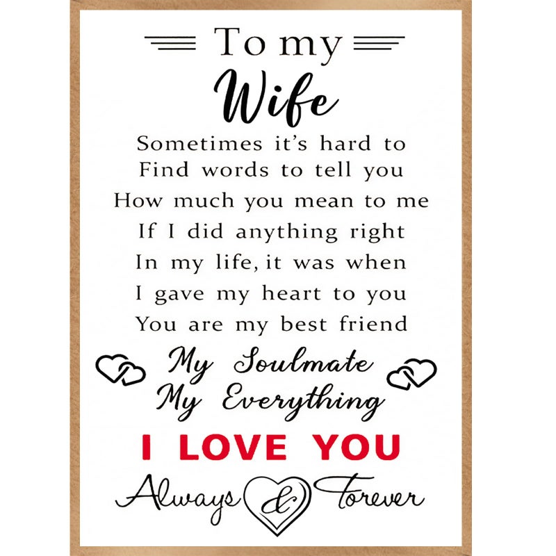 Hejoyn Anniversary Cards & Gifts For Wife - Image 1