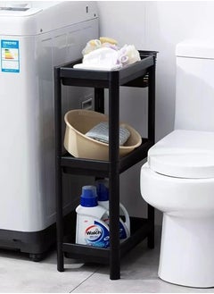 R.VIHAN 4-Tier Shower Caddy Corner Shelf Bathroom Organizer Storage Rack for Bathroom Accessories Amenities Toiletries Shower Shampoo Holder Plastic Shelving Unit Compact Rustproof Waterproof  Shelf for Towels and Bath Mats Bath Shelf Organizer Multi-Tier Shelf Space Saver Kitchen Storage Rack Utility Shelf for Home Kitchen Bathroom Office Spa Salon Use  - Image 4