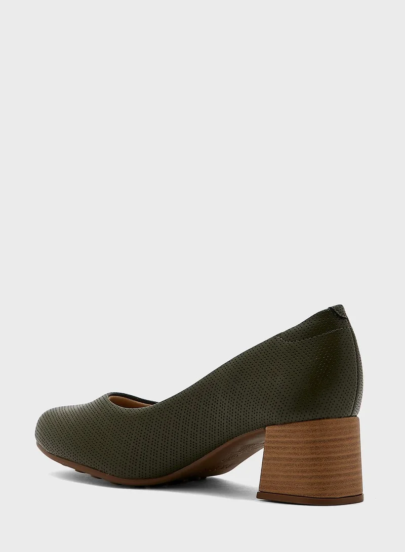 MODARE Low Heels Pump for Women – Elegant Office Heel Shoes & Classic Pumps for Girls