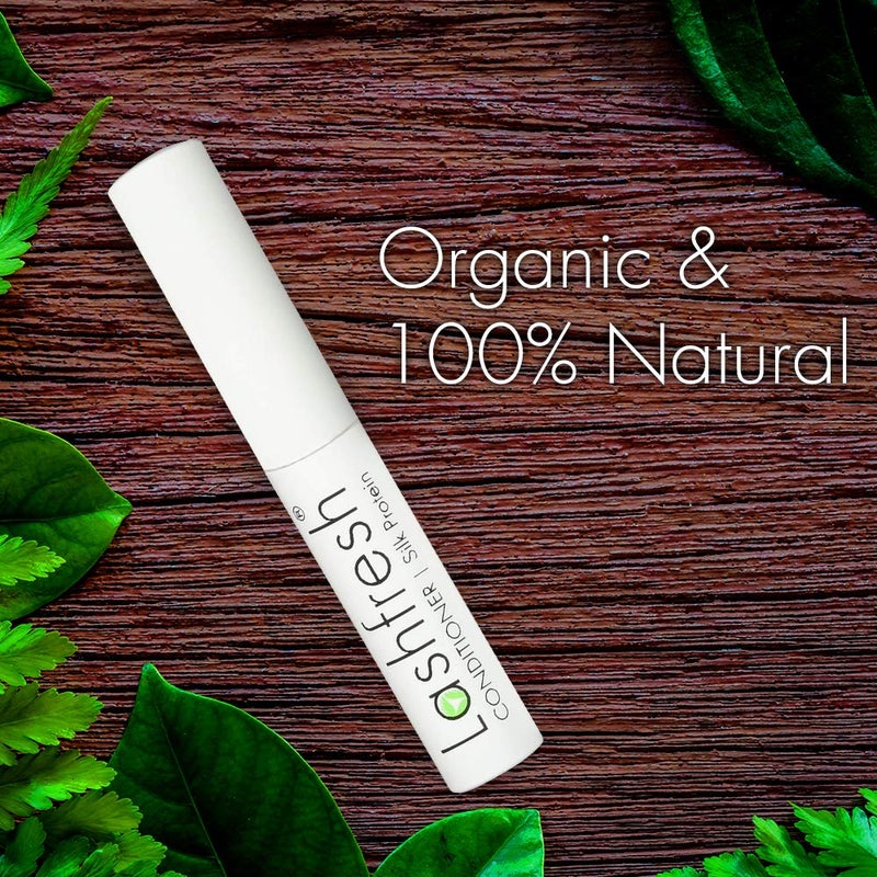 Lashfresh Eyelash Extension Conditioner with Silk Protein, 3ml. Keep natural lashes healthy and strong, soft and silky lash extensions. - Image 3