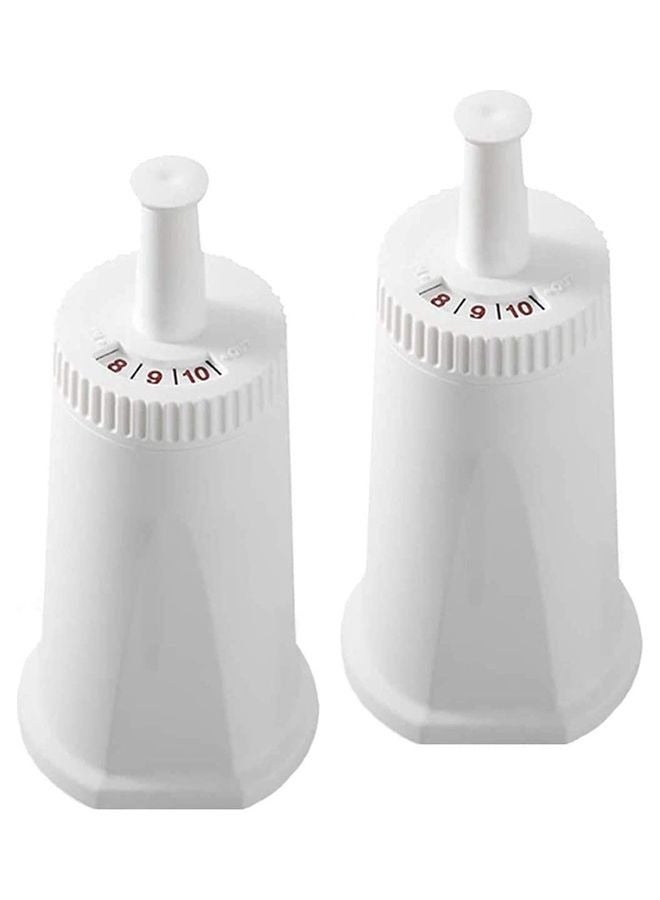 LEXIN 2-Pack of Replacement Coffee Water Filter White - Image 1
