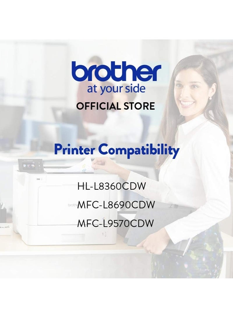 brother TN-461 Four Toner Cartridges For MFC-L8690CDW L9570CDW & HL-L8360CDW Full set Black/Cyan/Magenta/Yellow - Image 2