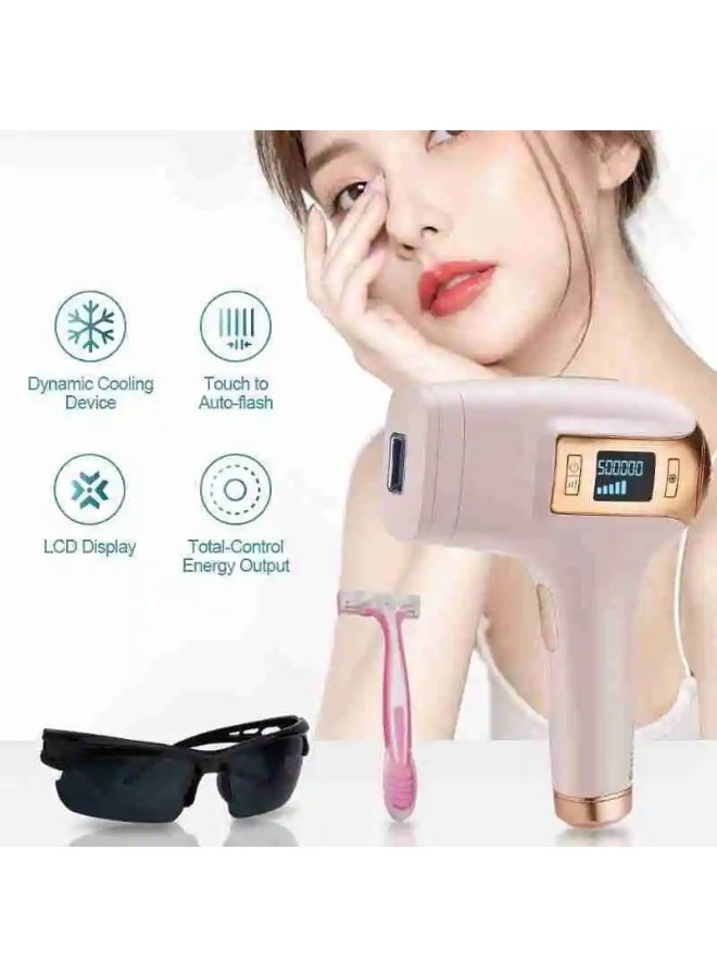 إنزو جهاز ازالة الشعر باليزر الثلجي ENZO EN-T5 لون بينك - Image 3