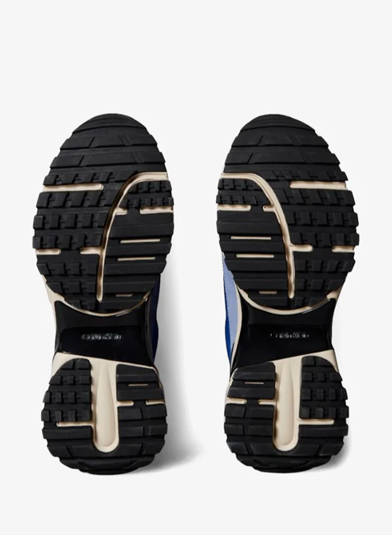 CALVIN KLEIN Navy/Officer Blue/Buttercup Trailblazer — Suede Runner Trainers for Men | Best Price UAE