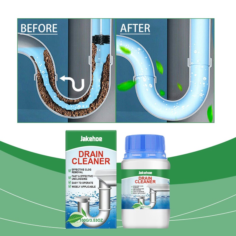 Jakehoe Pipe Cleaner Household Cleaning Agent For Odor Removal And Cleaning Of Kitchen Drains, Portable For Daily Use - Image 2