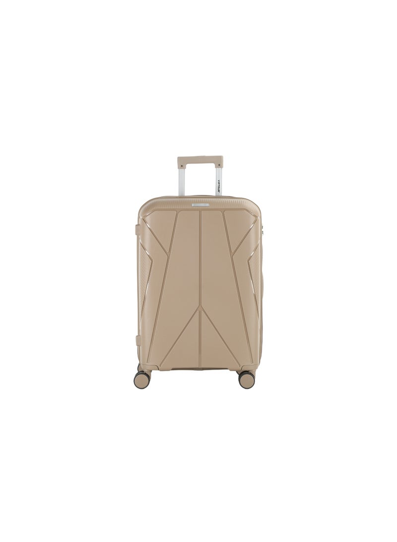 VIPTOUR 3-Piece Hardside Spinner Luggage Set with TSA Lock – Durable PP Material, 360° Double Wheels, & Aluminum Handle - Image 2