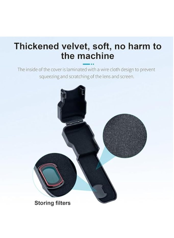 DJI Osmo Pocket 3 Computer Gimbal Case Flip Cover Case Drop Protection Dust, scratch, and shock resistant action camera case accessories - Image 3
