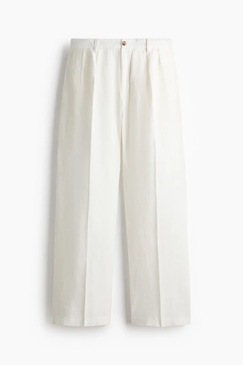 H&M Loose Fit Wide linen trousers