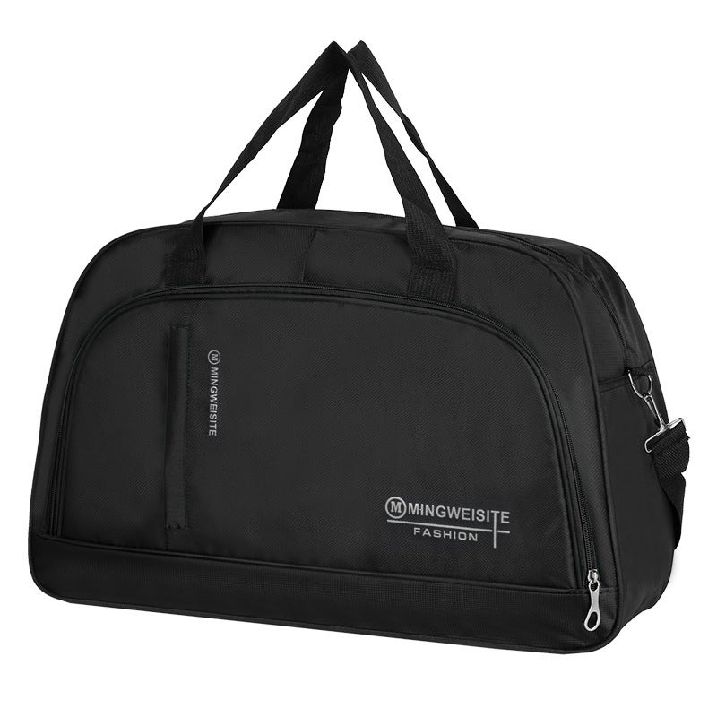 Large Capacity Oxford Travel Tote Bag Waterproof Lightweight Unisex Shoulder Duffel Bag - Image 2