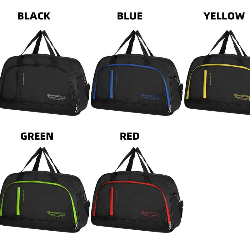 Large Capacity Oxford Travel Tote Bag Waterproof Lightweight Unisex Shoulder Duffel Bag - Image 4
