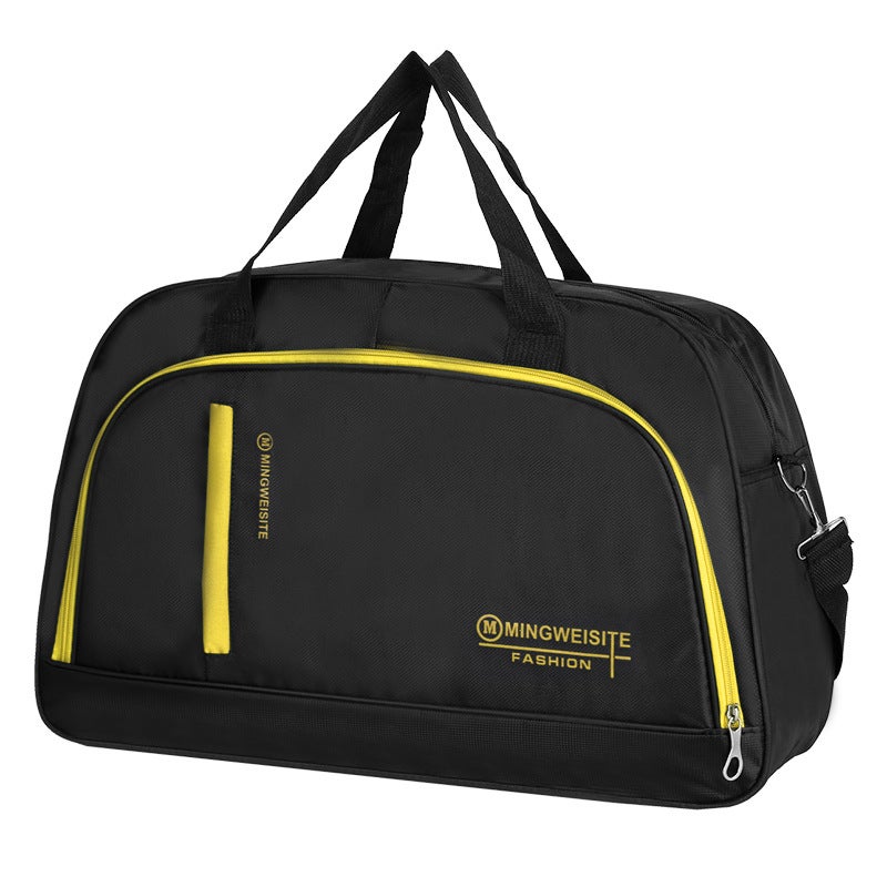 Large Capacity Oxford Travel Tote Bag Waterproof Lightweight Unisex Shoulder Duffel Bag - Image 1