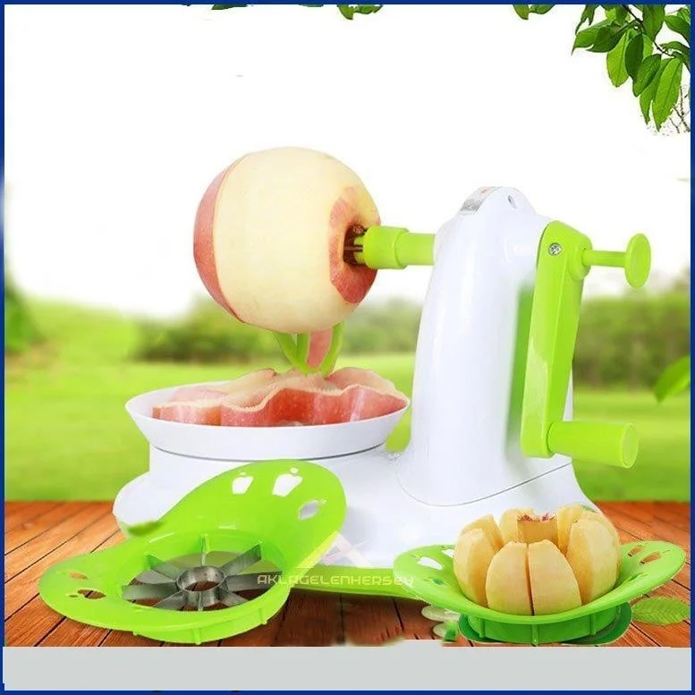 Alsepeteavm Plastic Apple Peeling-Slicing Set