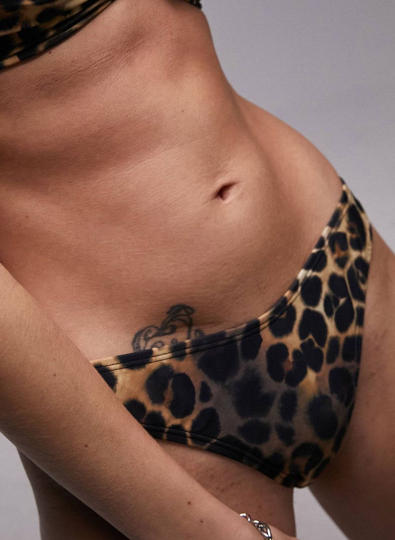 TOPSHOP High Leg Bikini Bottoms - Image 4