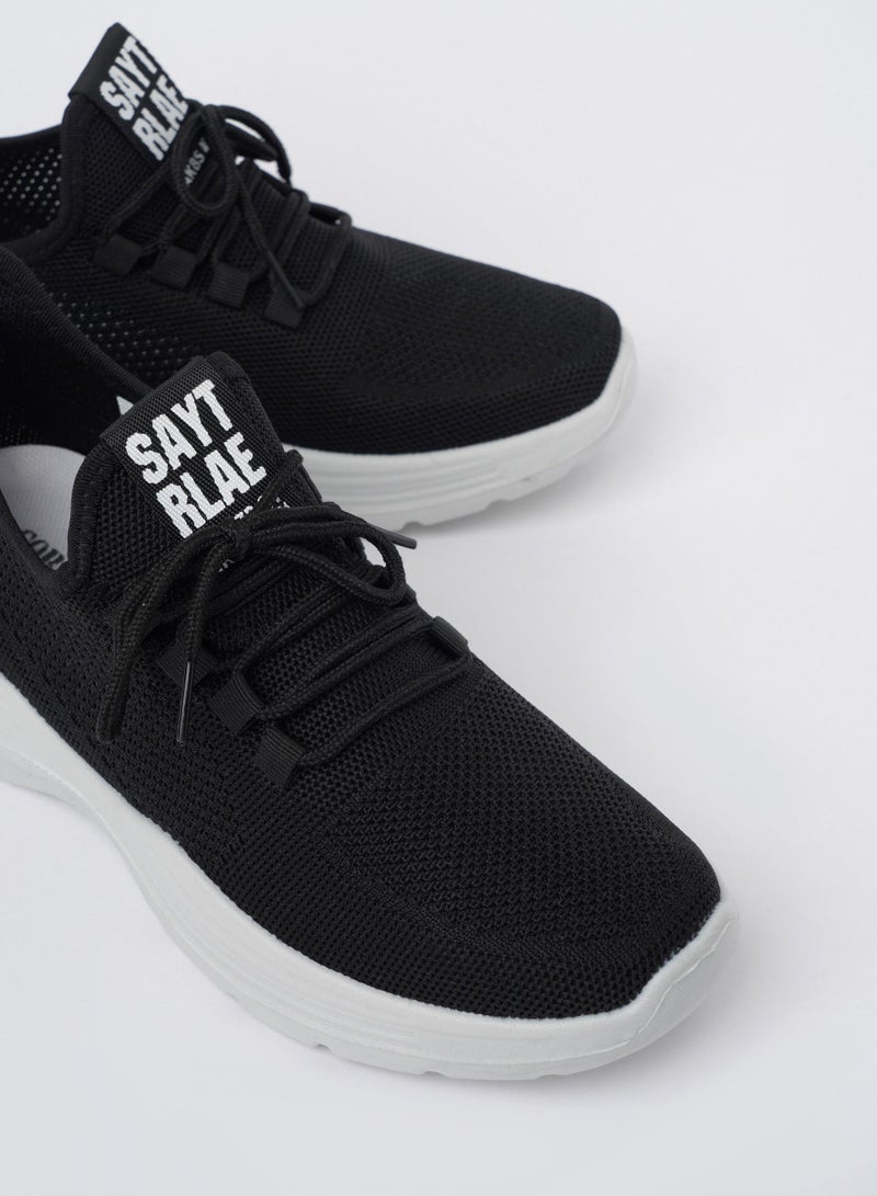 Cobblerz Cobblerz Men's Lace-up Low Top Sneakers BLACK  - Image 2