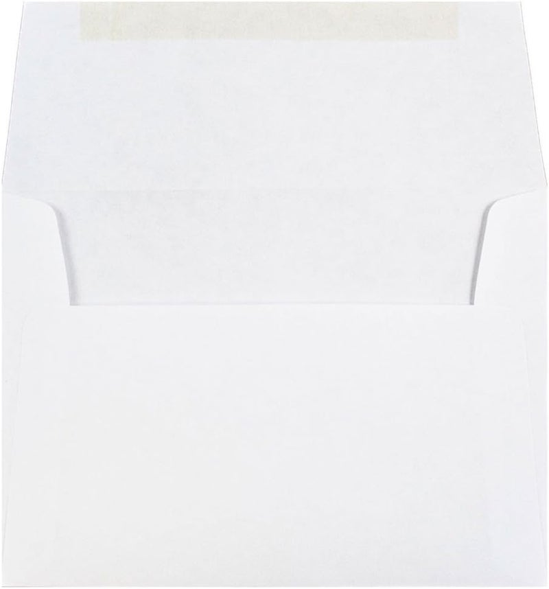 JAM Paper 4Bar A1 Invitation Envelopes - 3 5/8 x 5 1/8 - White - 50/Pack - Image 2