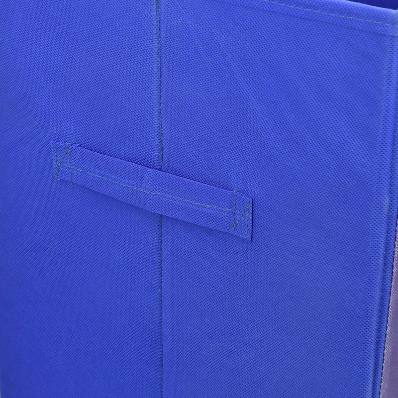 Kuber Industries Disney Team Mickey Print Non Woven Fabric Foldable Laundry Basket, Toy Storage Basket, Cloth Storage Basket with Handles (Set of 2, Royal Blue)-KUBMART1196 - Image 5