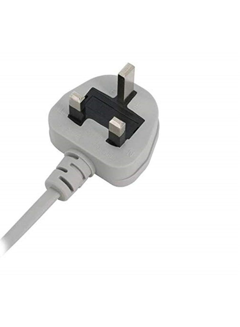 UK Plug Power Adapter Charger Cable for Wii U Console System  - Image 4