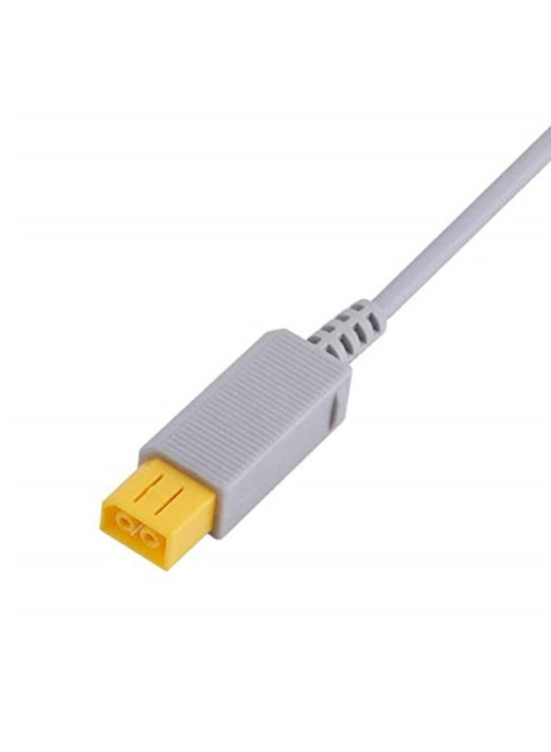 UK Plug Power Adapter Charger Cable for Wii U Console System  - Image 3
