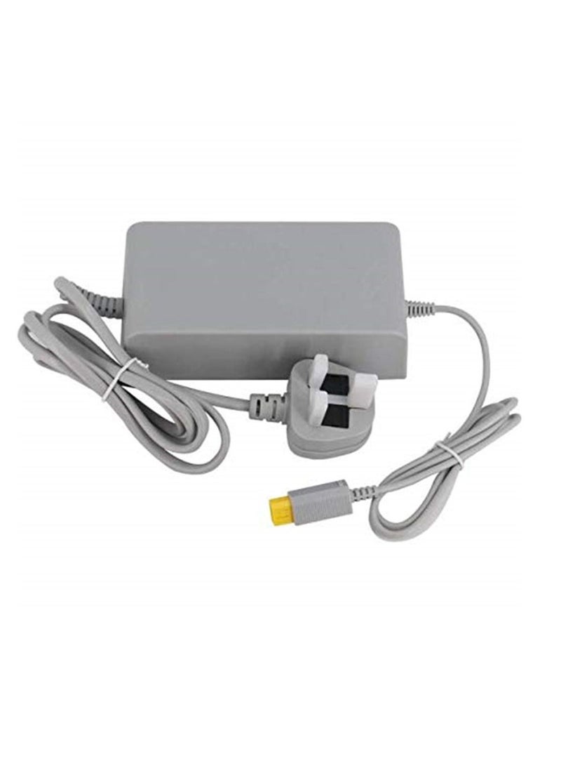UK Plug Power Adapter Charger Cable for Wii U Console System  - Image 1
