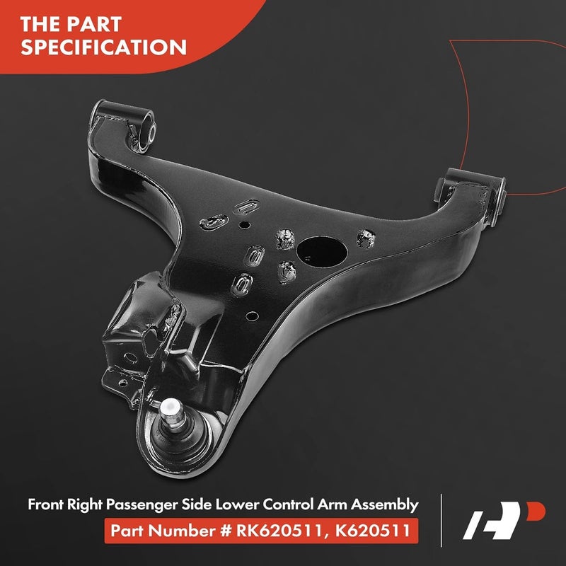 A-Premium Front Lower Control Arm and Tie Rod End Set - Image 4