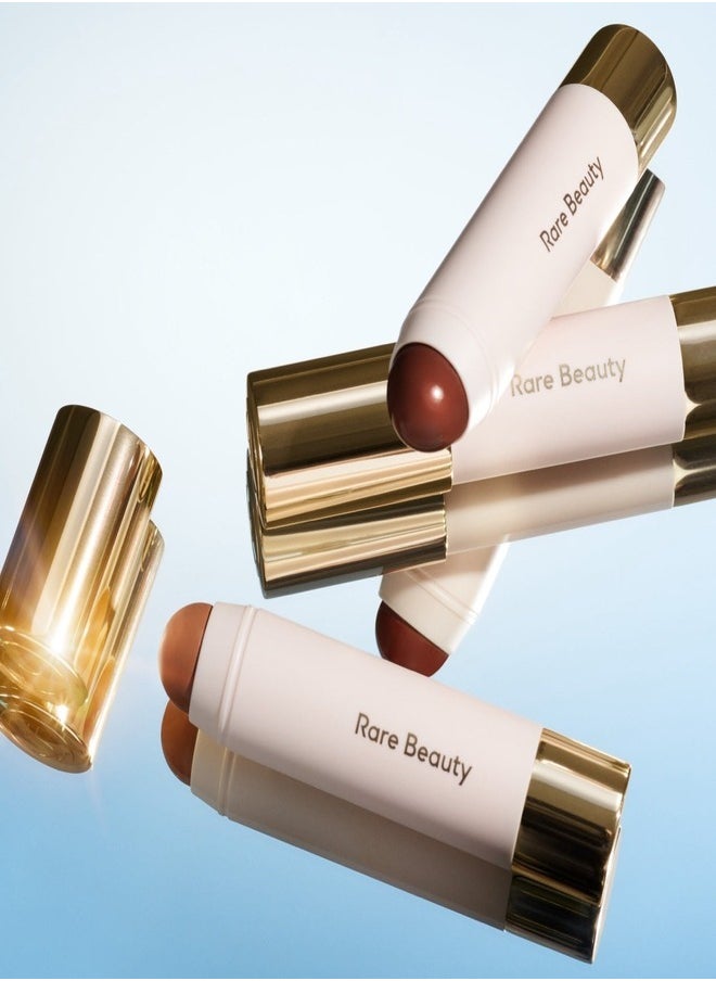 Rare Beauty - Rare Beauty by Selena Gomez Warm Wishes Effortless Bronzer Stick – Always Sunny - Rich Caramel With Neutral Undertones, 7g) | Weightless, Blendable Cream Bronzer for a Sun-Kissed, Natural-Looking Warmth - Image 1