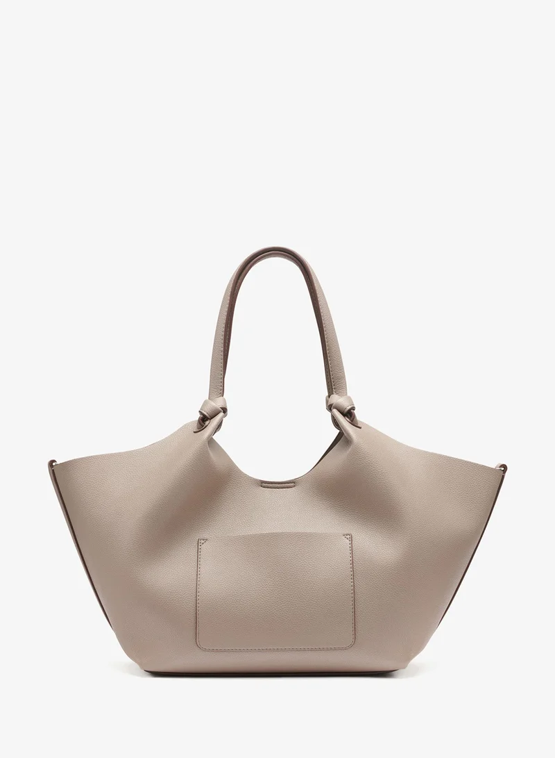 دكني حقيبة يد علوية بشعار باولا