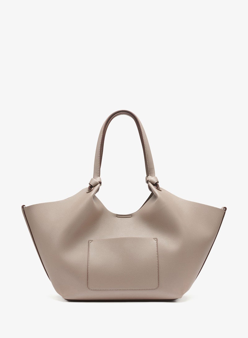 دكني حقيبة يد علوية بشعار باولا - Image 2