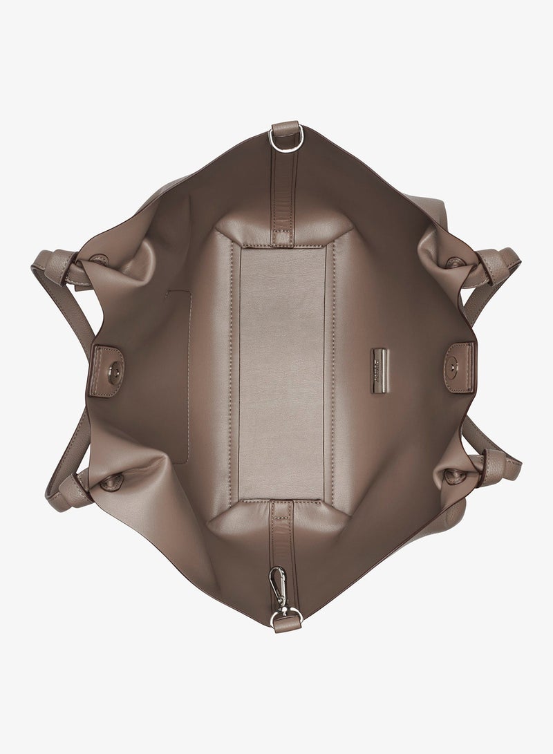 دكني حقيبة يد علوية بشعار باولا - Image 5