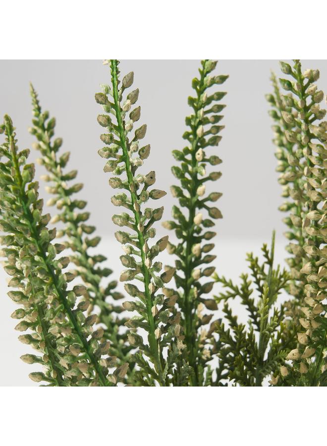 erorex Artificial Potted Plant, In/Outdoor Heather, 9 Cm - Image 4