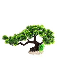 SYOSI Fish Tank Aquarium Decoration, Artificial Plant Aquarium, Bonsai Pine Tree Plant for Aquarium Ornament Fish Tank Plants Waterscape  - Image 4