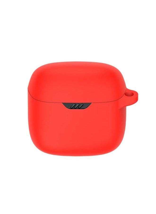 Generic - Suitable For JBL TUNE FLEX Small Crystal Bean Earphone Case Silicone Anti-fall Dustproof Charging Bin Case-Color:Black-Model:JBL Beans - Image 1