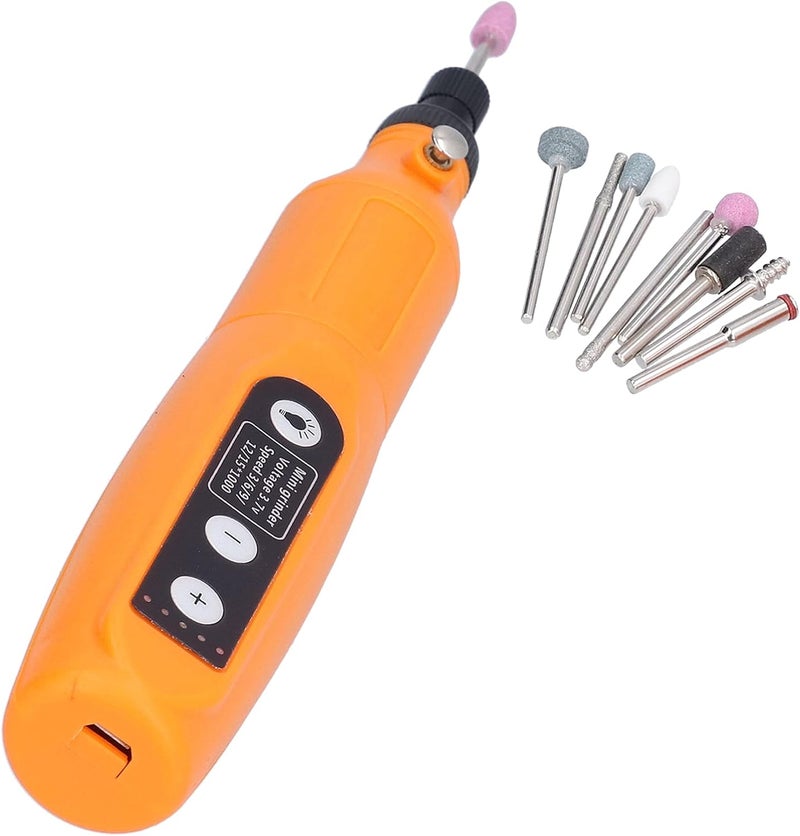 User friendly optimized build aqxreight Electric Grinding Pen Cordless Tool Kit with 5 Speed Settings and LED Work Light Cross-location transit friendly build - Image 2