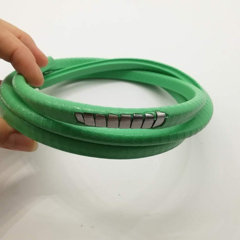 Green Rubber Door Seal Strip Sound Resistant No Adhesive Easy Install - Image 5