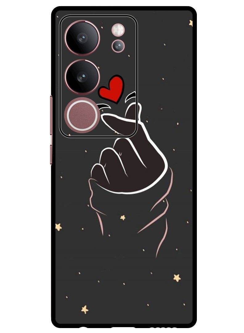 Theodor غطاء واقي مضاد للخدش ومقاوم للصدمات لجهاز Vivo V29 - V29 Pro Snap Love - Image 1