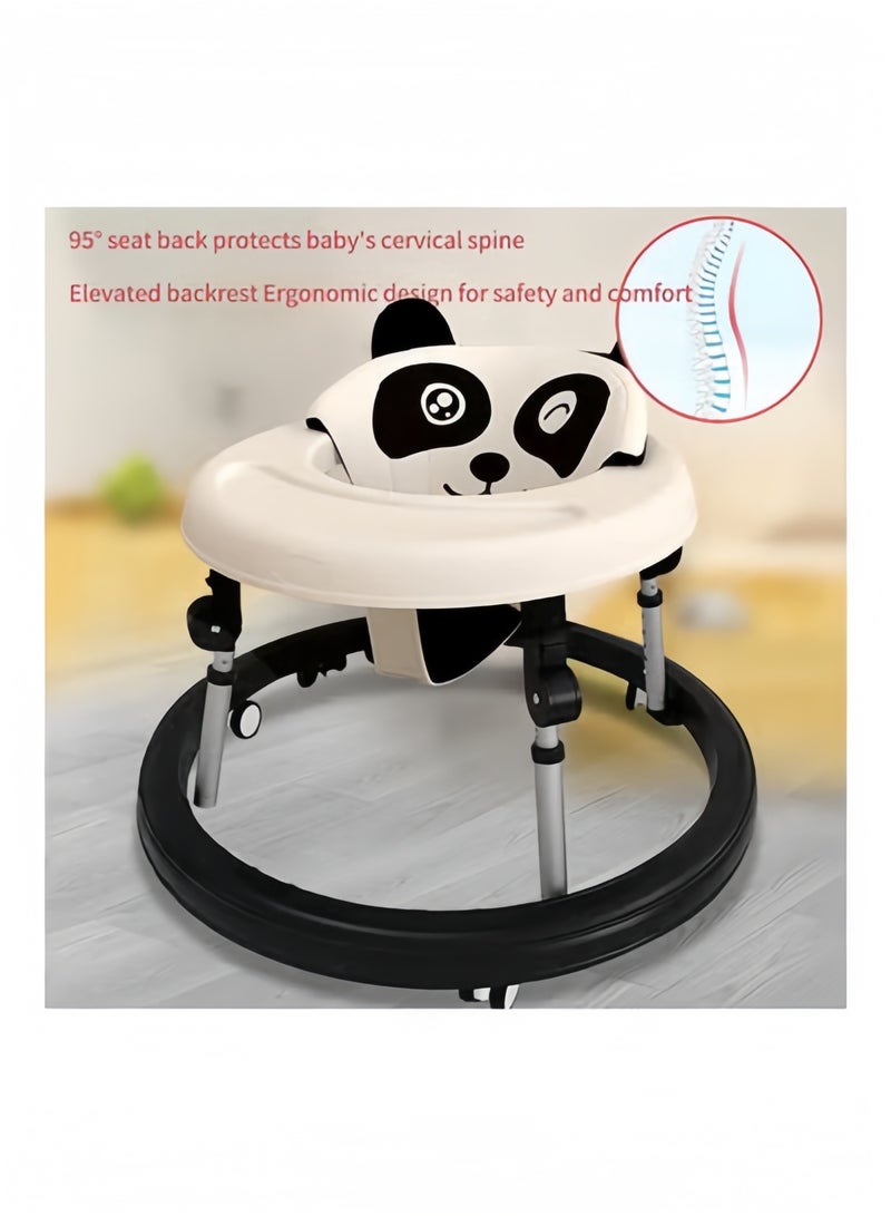 Halamodo 5 in 1 Baby Walker to Prevent Bowlegs, Multi-functional Foldable Anti-tipping, Adjustable Heights, Suitable for Babies Aged 5-18 Months - Image 3