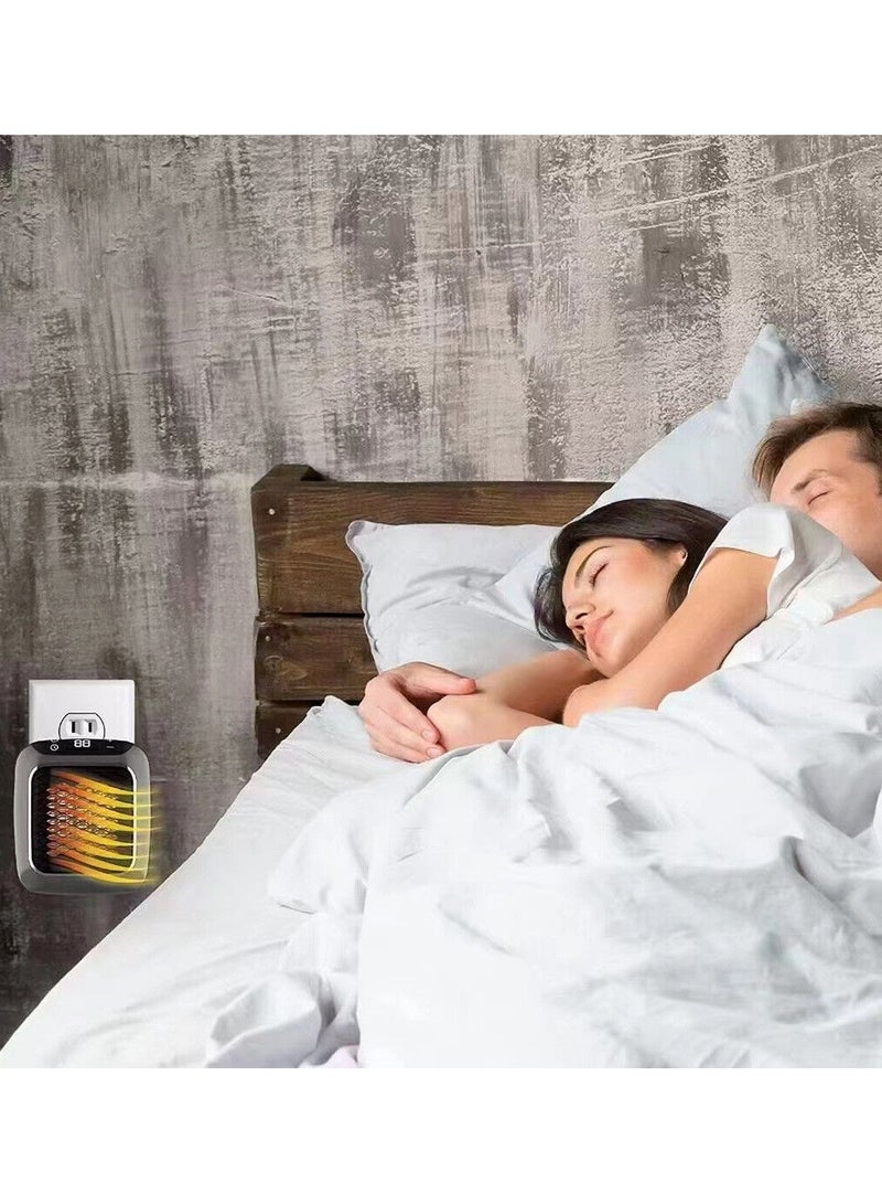 DubaiGallery 800W Portable Electric Space Heater Mini Fan Adjustable Thermostat for Room New - Image 4