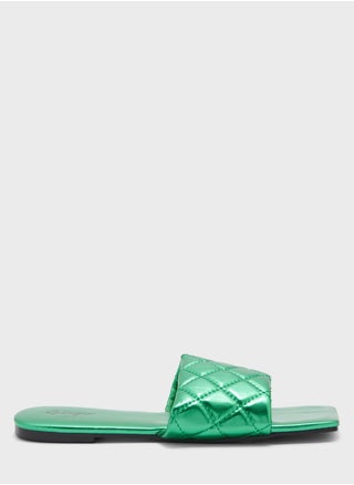 Quilted Square Toe Flat Sandal - pzsku/ZB6A673D3FED6C074A985Z/45/1746746880/094981a5-4f9c-4932-bfb6-1f41bd93c431