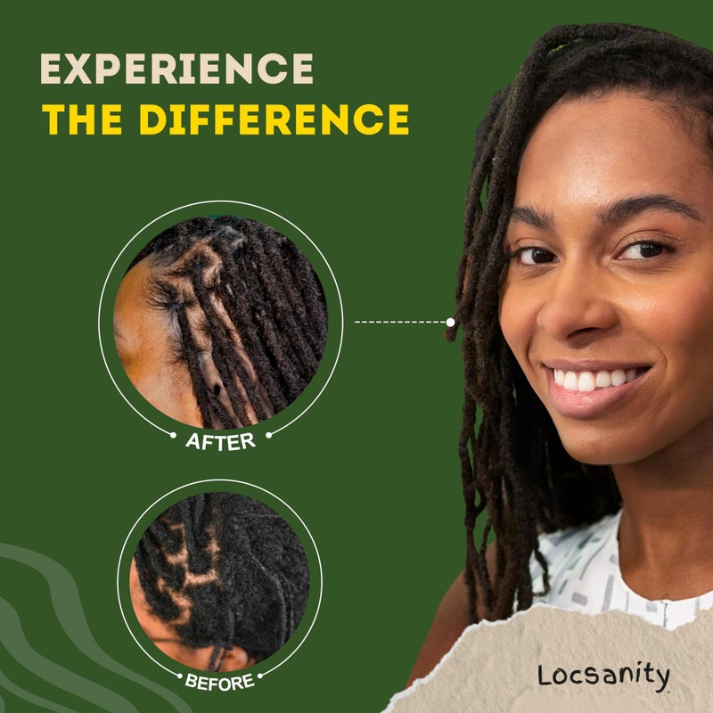 Locsanity Passion Fruit Conditioning and Styling Hair Gel â€“ Braiding Gel for Dreadlocks, Twists and Sisterlocks, Loose Natural Hair, and All Types of Locs - Image 5